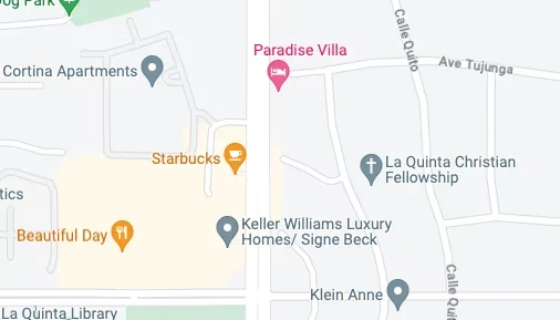 A location of the church